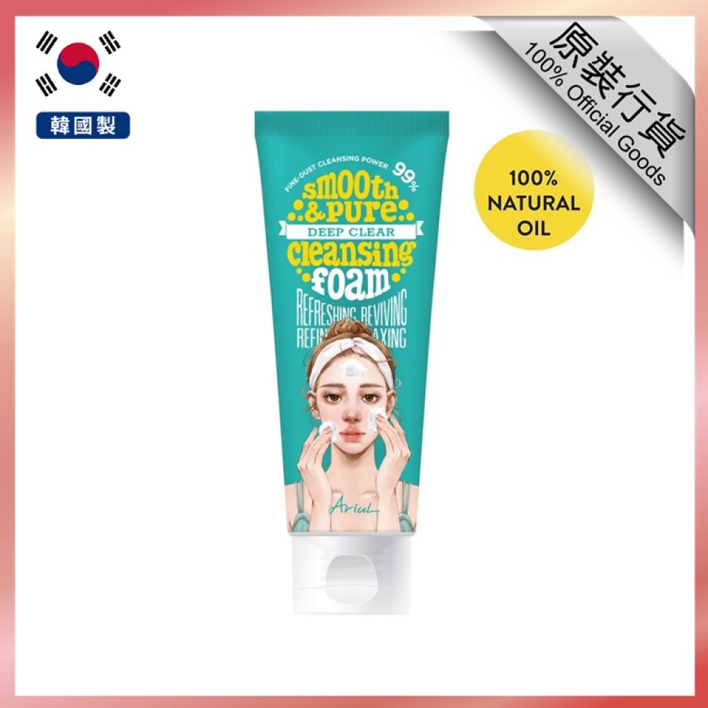 Korea Direct - Smooth & Pure Deep Clean Cleansing form (80 ML) (Hong Kong Official Product)