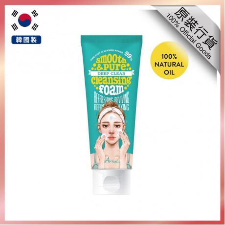 Korea Direct - Smooth & Pure Deep Clean Cleansing form (80 ML) (Hong Kong Official Product)