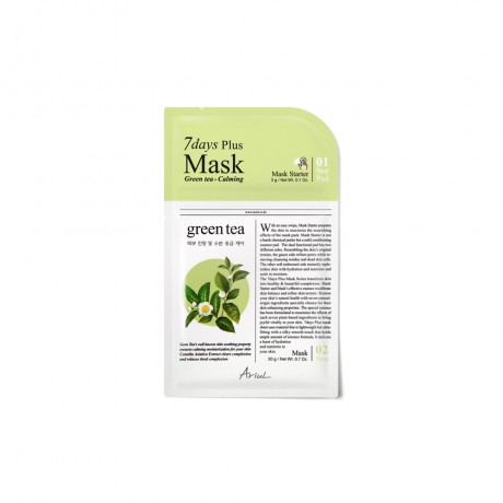 7 Days Plus Mask Green Tea